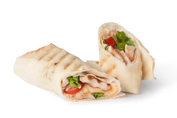 Tortilla wrap, fajita — Stock Photo, Image