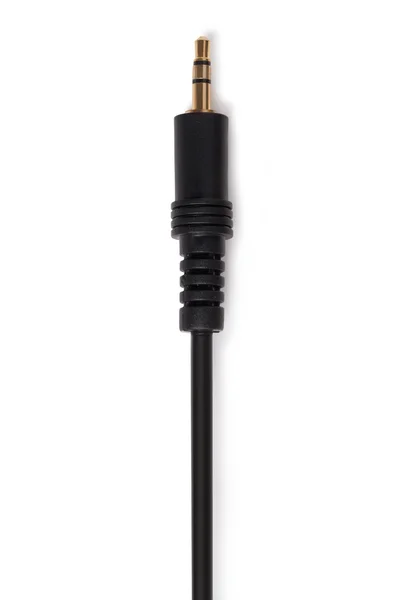 Cable de audio Minijack — Foto de Stock