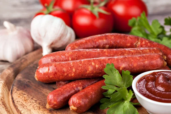 Sausages — Stock Photo, Image