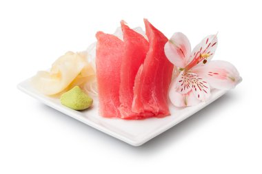 ton balıklı sashimi