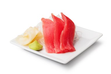 ton balıklı sashimi