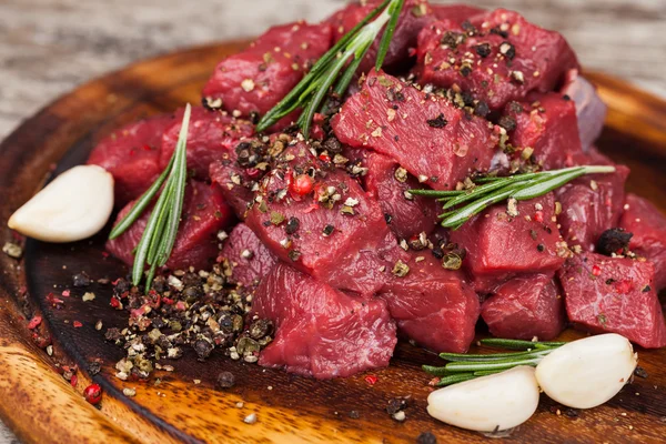 Carne crua de bovino — Fotografia de Stock