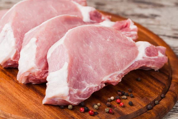 Raw pork meat — Stock Photo, Image