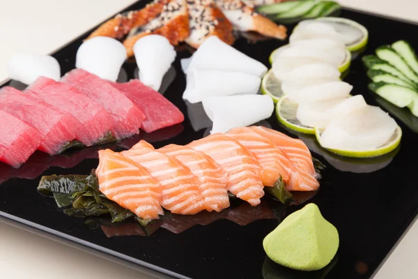 Heerlijke gemengde sashimi — Stockfoto