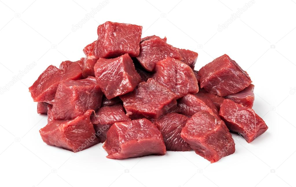 Raw beef meat