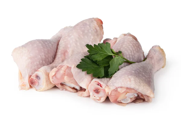 Pieces of raw chicken meat — Stock Photo, Image