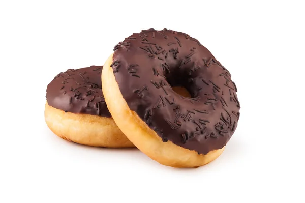초콜릿 도넛 — 스톡 사진