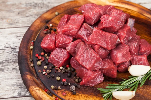 Rohes Rindfleisch — Stockfoto