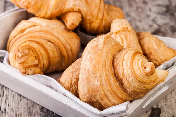 Mókus wit diófriss croissant-t — Stock Fotó