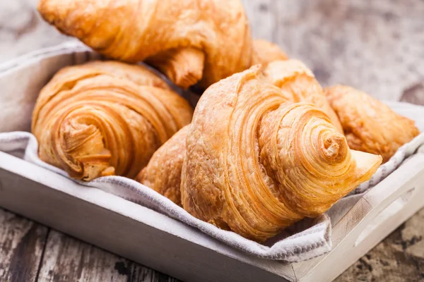 Mókus wit diófriss croissant-t — Stock Fotó