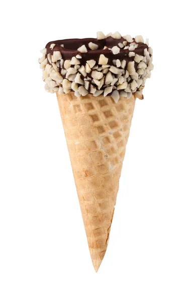 Wafer cup for ice-cream — Stock Photo, Image