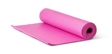 Pink Yoga Mat clipart