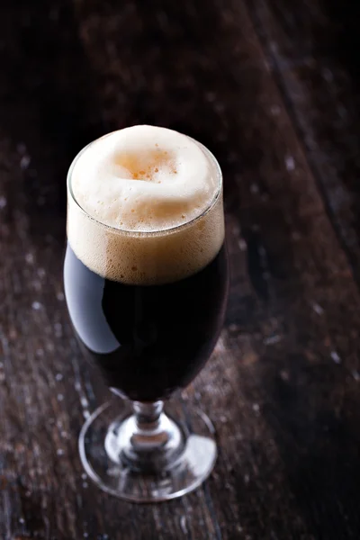 Glass beer. close up photo — Stock Photo, Image