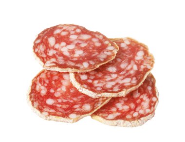 Haşlanmış domuz etinin çekici dokusunu gösteren salam dilimleri.