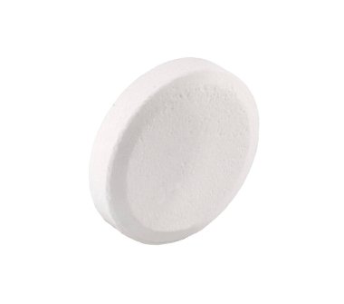 Sağlık ve eczaneyi temsil eden beyaz ilaç hapı