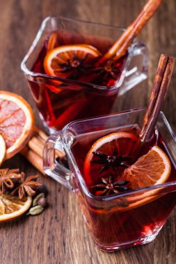 Mulled şarap. Fotoğraf