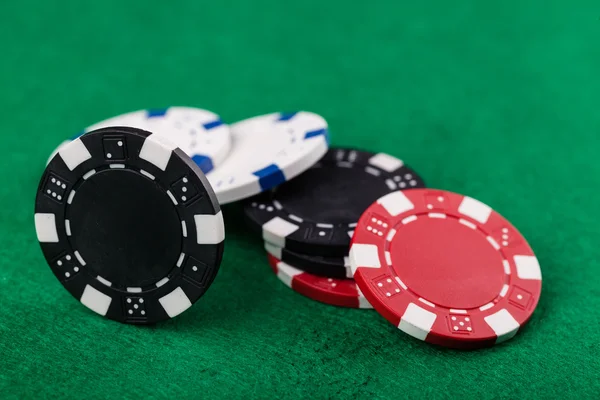 Casino-Chips. Foto — Stockfoto