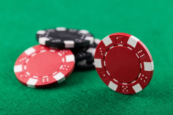 Casino-Chips. Foto — Stockfoto