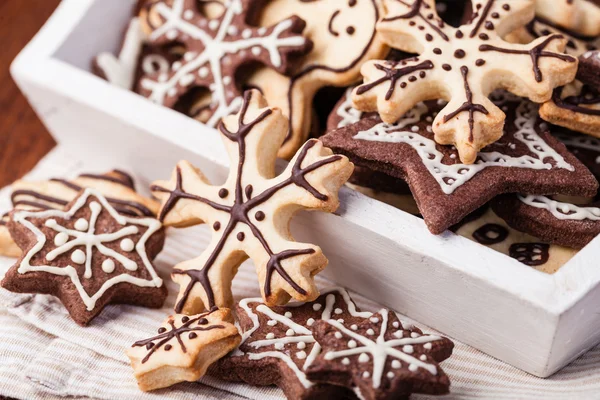 Galletas de Navidad. Foto: — Foto de Stock