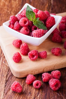 Ahududu. Fotoğrafı kapatın