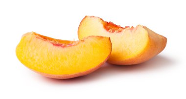 Şeftali. Fotoğrafı kapatın