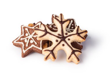 Noel kurabiyeleri. Fotoğraf