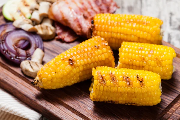 Grilled corn. Photo — Stock Photo, Image
