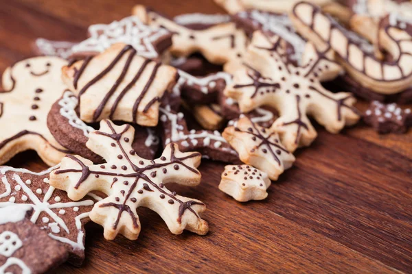 Galletas de Navidad. Foto: — Foto de Stock