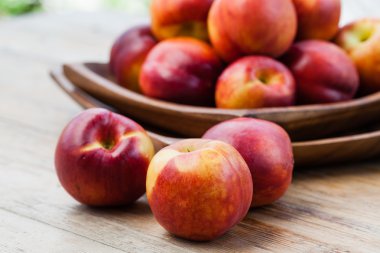 taze şeftali. Fotoğraf