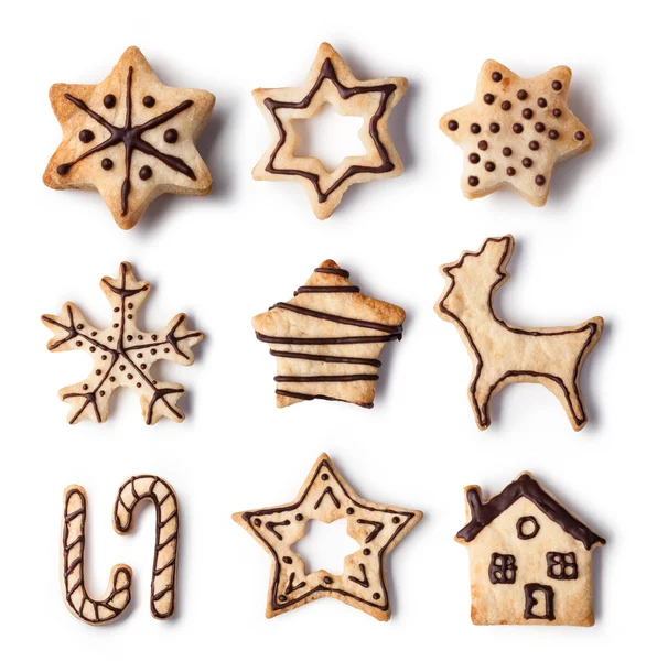 Christmas Ginger cookies — Stock Photo, Image