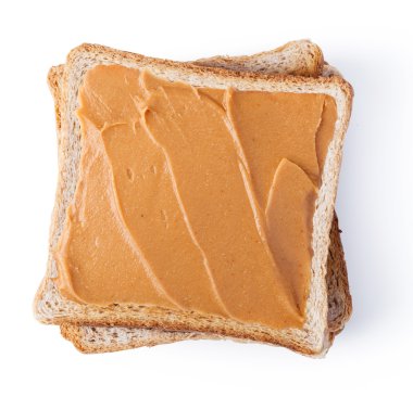 Fıstık ezmesi ile tost