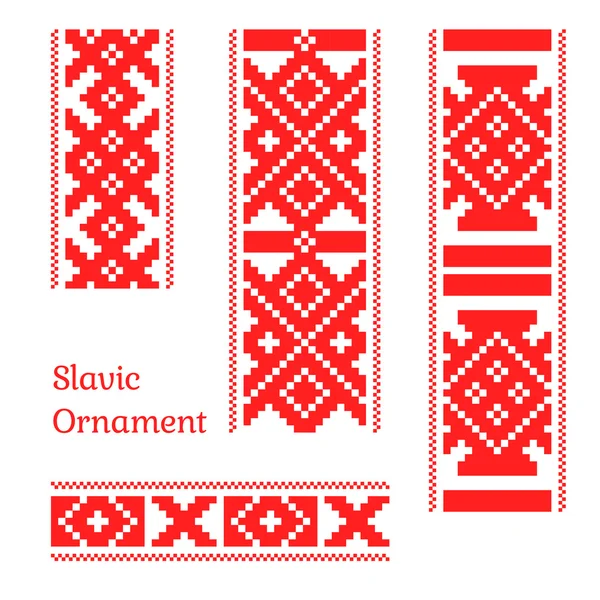 Seamless slavic pattern — Stock Vector