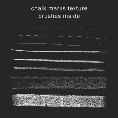 Chalk lines texture clipart