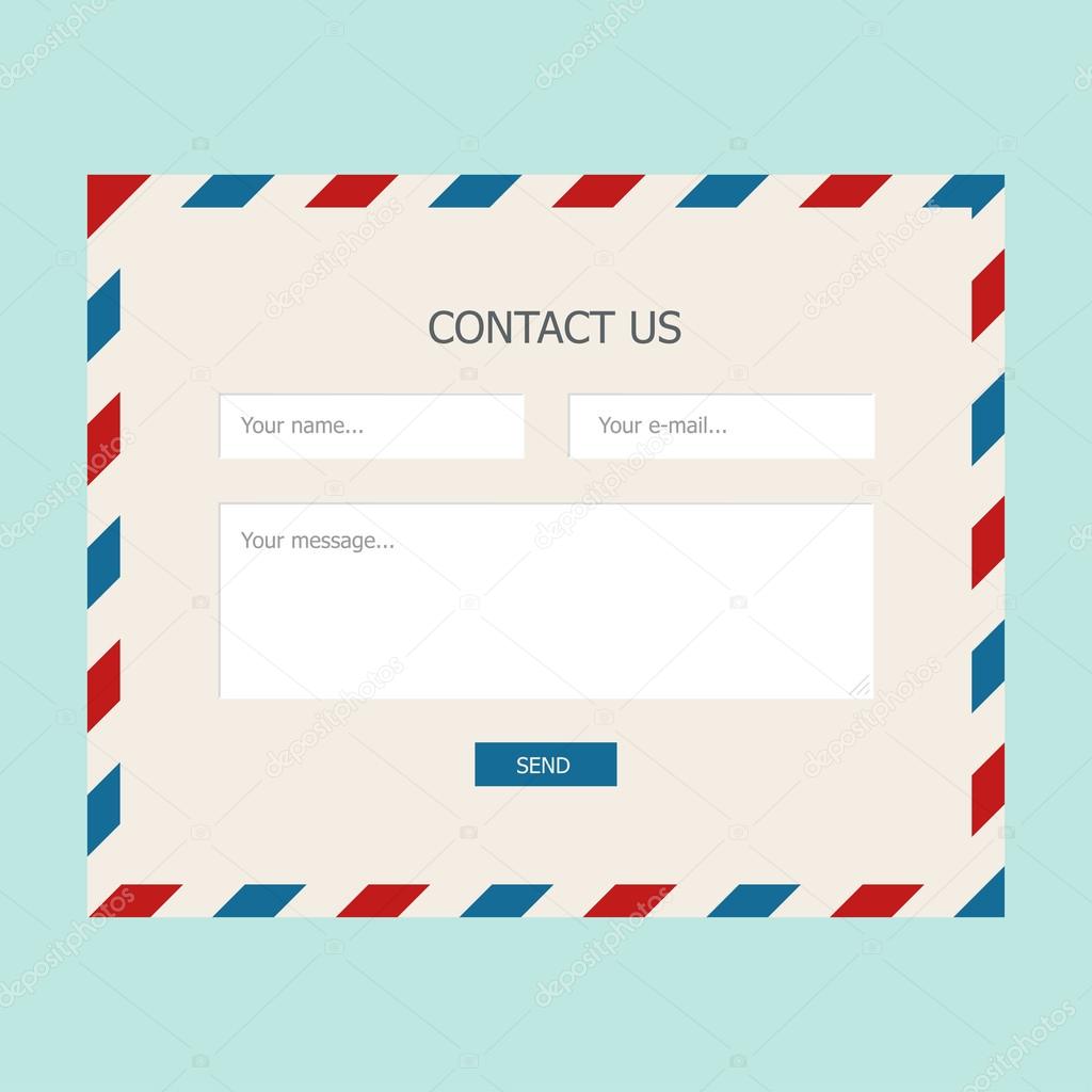 Web Feedback Form Stock Vector C Helgaknut 73021073