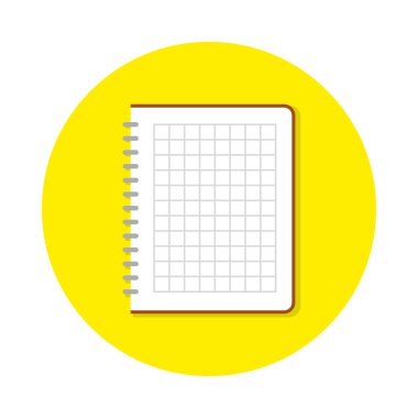 Düz not defteri simgesi