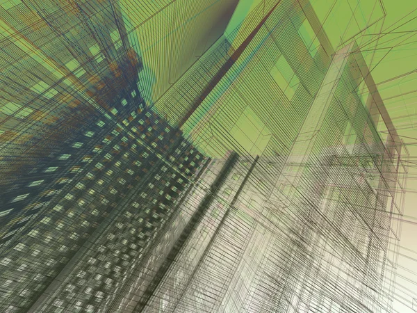 Abstract modern architecture background — Stock Photo, Image