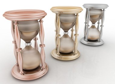 kum-gözlük beyaz zemin üzerine soyut resim