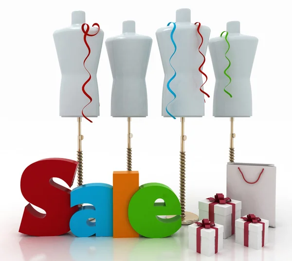 Sale for a clothing — Stock Photo, Image