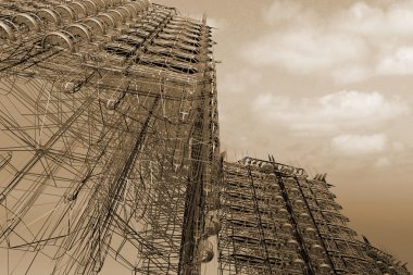 Skyscrapers.3D render