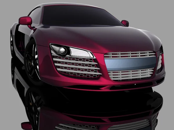 Luxury model sport car. Driving vehicle transportation concept. — Stock Photo, Image