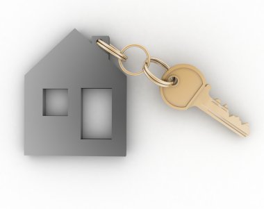 3D model evi sembolü ile anahtar