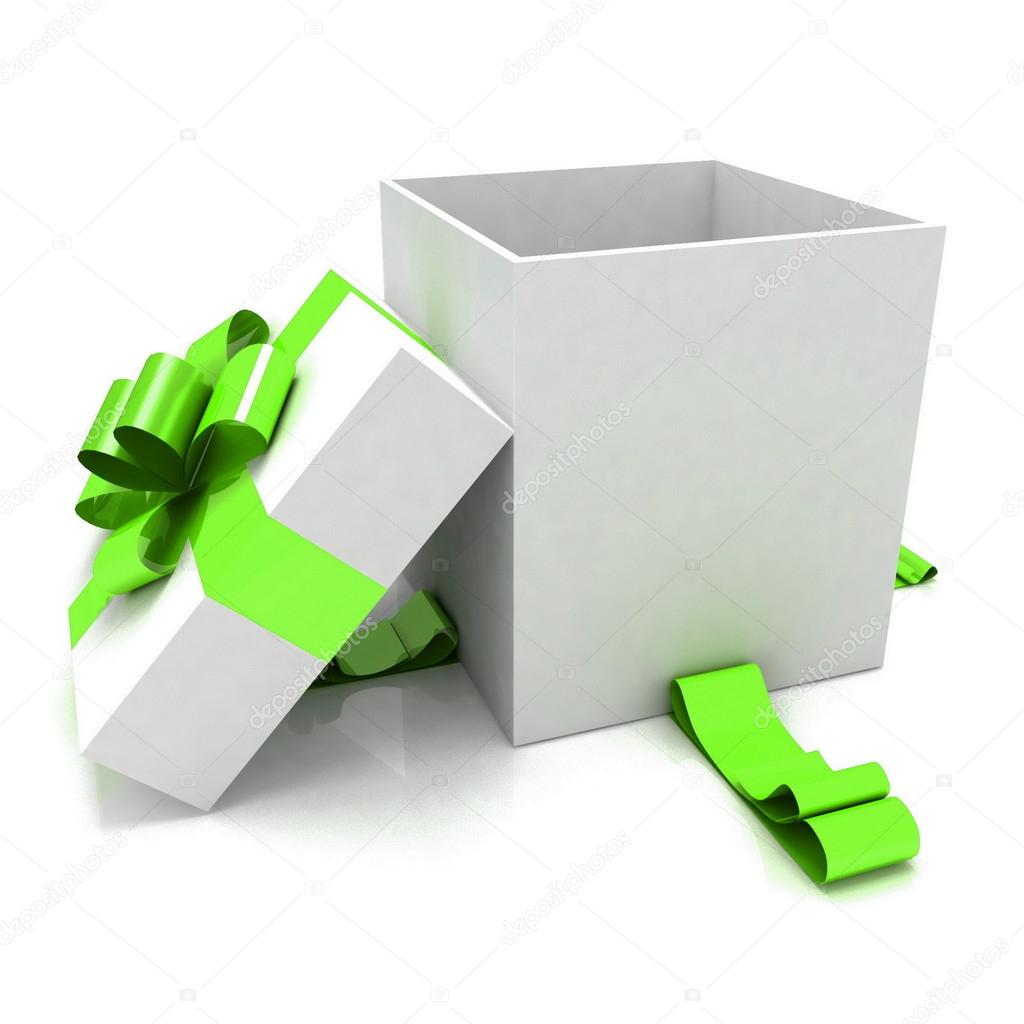 Empty box for gift