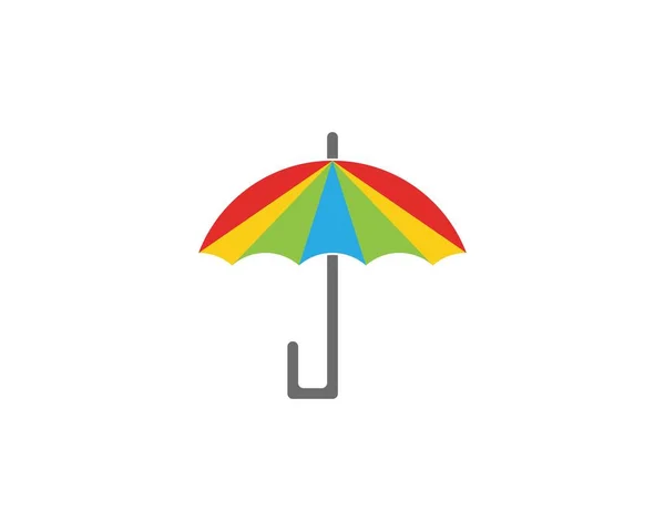 Umbrella Icon Logo Vector — Stock Vector