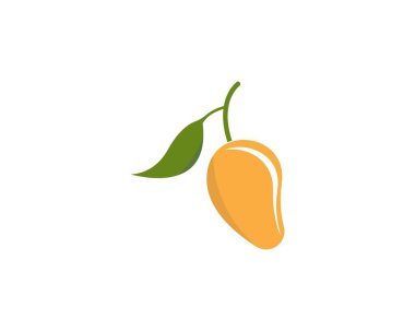 mango simgesi logo vektör şablonu