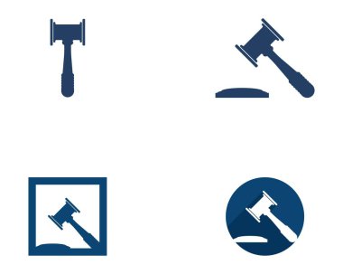 Hukuk firması logo vektörü