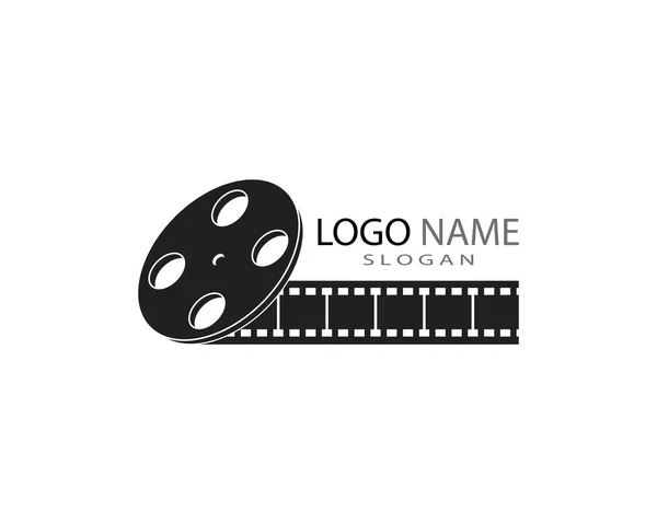 Шаблон Логотипа Фильма — стоковый вектор