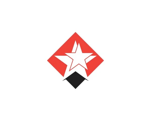 Szablon Logo Gwiazdy — Wektor stockowy