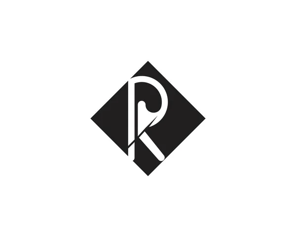 Plantilla Logotipo Letra — Archivo Imágenes Vectoriales