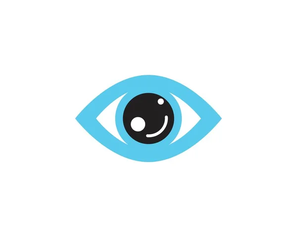 Modèle Logo Santé Oculaire Vecteur — Image vectorielle