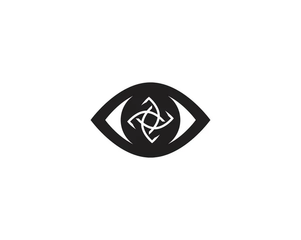 Modelo Logotipo Eye Care — Vetor de Stock